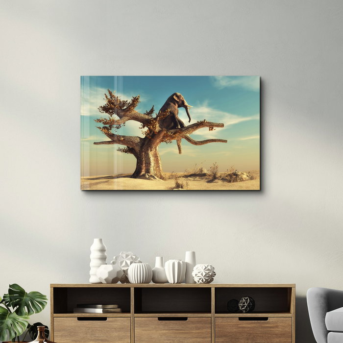 Wallity CAM-5020 Pintura Decorativa de Vidrio Templado 46 x 72 cm